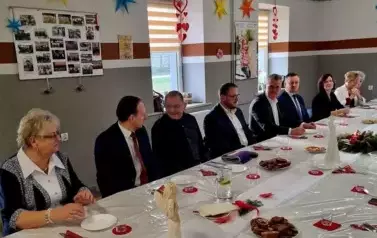 Spotkanie opłatkowe w Klubie Seniora w Kocinie 2024 10
