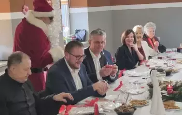 Spotkanie opłatkowe w Klubie Seniora w Kocinie 2024 14