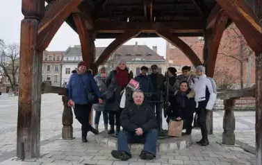 Wyjazd klubowicz&oacute;w i moderator&oacute;w DKK z Opatowca i Nowego Korczyna na konferencję w Sandomierzu  1