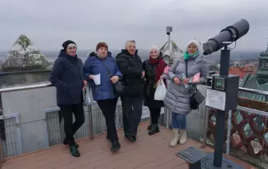 Wyjazd klubowicz&oacute;w i moderator&oacute;w DKK z Opatowca i Nowego Korczyna na konferencję w Sandomierzu  8