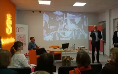 Wyjazd klubowicz&oacute;w i moderator&oacute;w DKK z Opatowca i Nowego Korczyna na konferencję w Sandomierzu  28