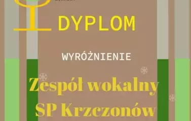 Sukcesy wokalne uczennic z Zespołu Szkolno &ndash; Przedszkolnego w Krzczonowie 4