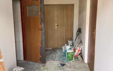 Rozpoczęły się prace związane z modernizacją świetlicy w Ksanach 7