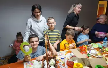 Międzypokoleniowe Warsztaty Wielkanocne w Opatowcu 41