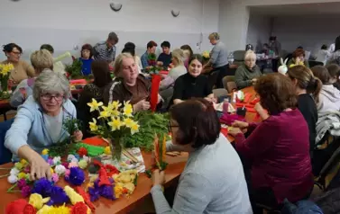 Międzypokoleniowe Warsztaty Wielkanocne w Opatowcu 50