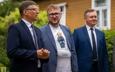 Wizyta Delegacji z Rzeczycy w Opatowcu &ndash; Partnerstwo umacnia się od lat 24