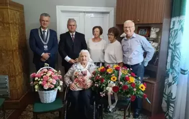 Wyjątkowy Jubileusz w Kocinie &ndash; 100 urodziny Pani Władysławy Walczak. 3