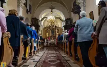 Andrzej Świerad &ndash; pierwszy polski święty powr&oacute;cił do rodzinnego Opatowca 97