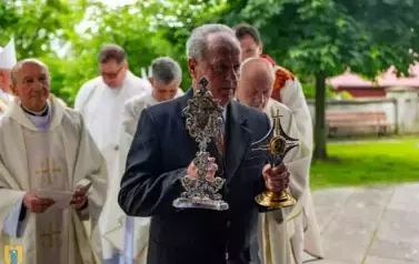Andrzej Świerad &ndash; pierwszy polski święty powr&oacute;cił do rodzinnego Opatowca 129