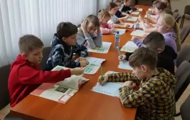 Ciekawe zajęcia w bibliotece realizowane w ramach programu &bdquo;Nasza Mała Biblioteka&rdquo; 13