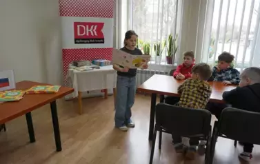 Ciekawe zajęcia w bibliotece realizowane w ramach programu &bdquo;Nasza Mała Biblioteka&rdquo; 23