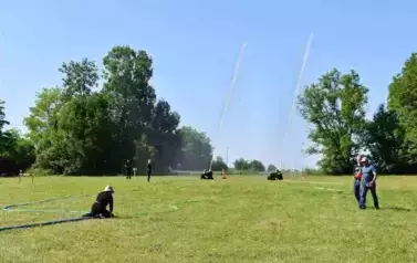 Gminne Zawody Sportowo- Pożarnicze w Ksanach 101