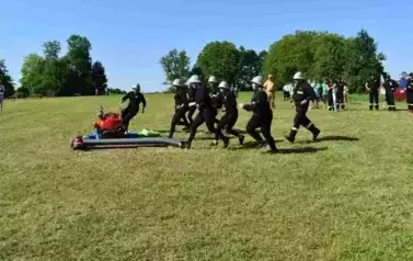Gminne Zawody Sportowo- Pożarnicze w Ksanach 105