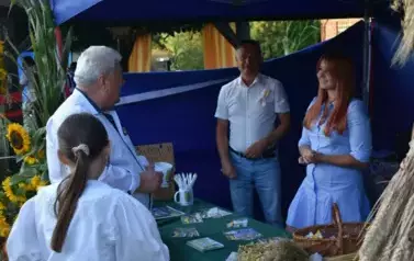 Aparat 1 - Dożynki Gminne w Kocinie - rolnicy podziękowali za plony 12