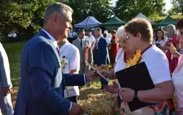 Aparat 1 - Dożynki Gminne w Kocinie - rolnicy podziękowali za plony 42