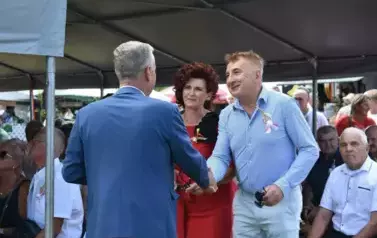 Aparat 1 - Dożynki Gminne w Kocinie - rolnicy podziękowali za plony 130