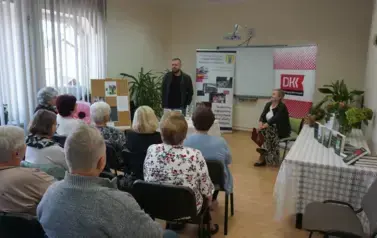 Spotkanie autorskie z Michałem Śmielakiem w Opatowcu 20