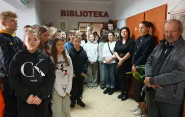 Bezpieczna Gmina Opatowiec &ndash; AED i pierwsza pomoc dla każdego Zakończenie projektu, szkolenia i uroczysty montaż defibrylatora 6