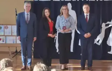 Uroczyste spotkanie podsumowujące konkurs profilaktyczny pn. &bdquo;Rodzina wolna od przemocy &ndash; przyszłość bez uzależnień&rdquo;  oraz wręczenie medali &bdquo;Za Długoletnią Służbę&rdquo;.  39