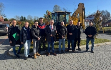 Nowa koparko-ładowarka Caterpillar CAT 428 dla Gminy Opatowiec 6