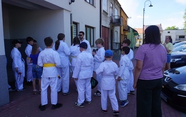 Karate w plenerze 1