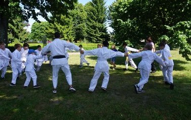 Karate w plenerze 4