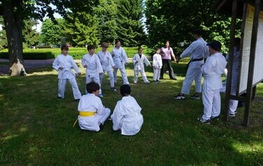 Karate w plenerze 7