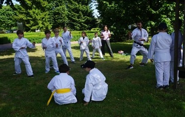 Karate w plenerze 8