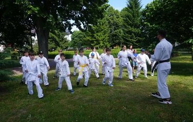 Karate w plenerze 14