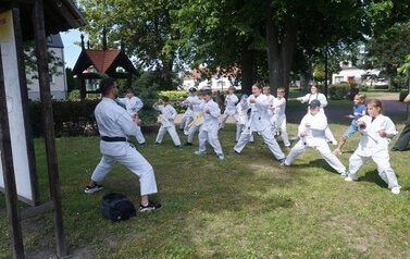 Karate w plenerze 15
