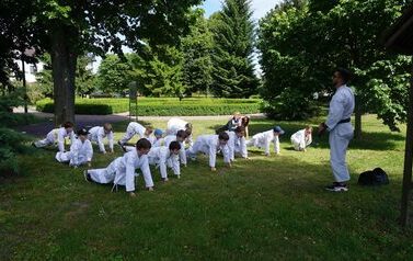 Karate w plenerze 16