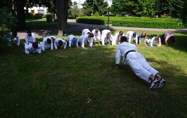 Karate w plenerze 19