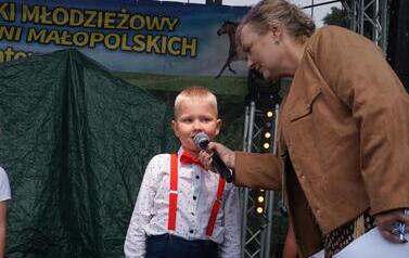 XXVI Świętokrzyski Młodzieżowy Championat Koni Małopolskich w Opatowcu - święto hodowc&oacute;w, tradycji i dobrej zabawy - aparat 2 97