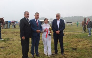 XXVI Świętokrzyski Młodzieżowy Championat Koni Małopolskich w Opatowcu - święto hodowc&oacute;w, tradycji i dobrej zabawy - aparat 3 70