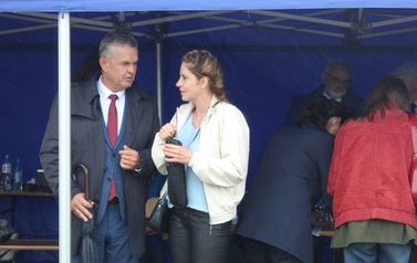 XXVI Świętokrzyski Młodzieżowy Championat Koni Małopolskich w Opatowcu - święto hodowc&oacute;w, tradycji i dobrej zabawy - aparat 3 78