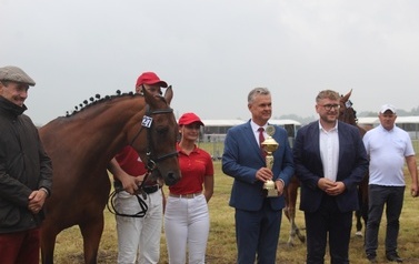 XXVI Świętokrzyski Młodzieżowy Championat Koni Małopolskich w Opatowcu - święto hodowc&oacute;w, tradycji i dobrej zabawy - aparat 3 143
