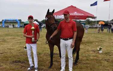 XXVI Świętokrzyski Młodzieżowy Championat Koni Małopolskich w Opatowcu - święto hodowc&oacute;w, tradycji i dobrej zabawy - aparat 4 105