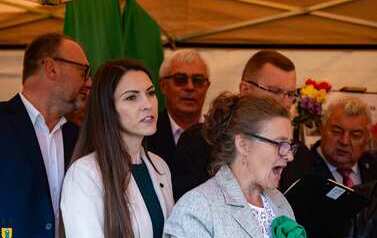 XXVI Świętokrzyski Młodzieżowy Championat Koni Małopolskich w Opatowcu - święto hodowc&oacute;w, tradycji i dobrej zabawy - aparat 1 110