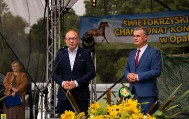 XXVI Świętokrzyski Młodzieżowy Championat Koni Małopolskich w Opatowcu - święto hodowc&oacute;w, tradycji i dobrej zabawy - aparat 1 172