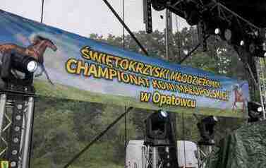 XXVI Świętokrzyski Młodzieżowy Championat Koni Małopolskich w Opatowcu - święto hodowc&oacute;w, tradycji i dobrej zabawy - aparat 1 213