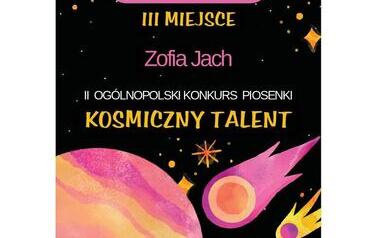 Zofia Jach z Zespołu Szkolno - Przedszkolnego w Krzczonowie zn&oacute;w wśr&oacute;d najlepszych 1