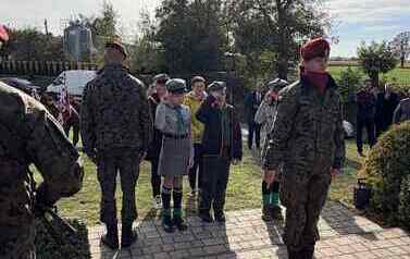 Uroczystości upamiętniające 82. rocznicę zestrzelenia alianckiego samolotu Liberator EW250 L 26