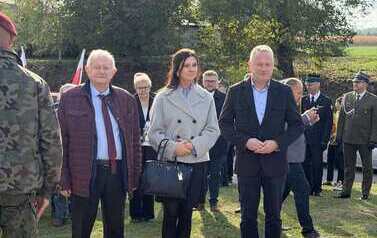 Uroczystości upamiętniające 82. rocznicę zestrzelenia alianckiego samolotu Liberator EW250 L 36