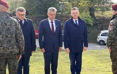 Uroczystości upamiętniające 82. rocznicę zestrzelenia alianckiego samolotu Liberator EW250 L 58