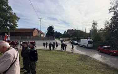 Uroczystości upamiętniające 82. rocznicę zestrzelenia alianckiego samolotu Liberator EW250 L 80