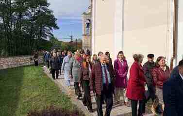 Uroczystości upamiętniające 82. rocznicę zestrzelenia alianckiego samolotu Liberator EW250 L 108