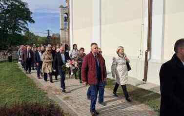 Uroczystości upamiętniające 82. rocznicę zestrzelenia alianckiego samolotu Liberator EW250 L 111