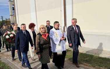 Uroczystości upamiętniające 82. rocznicę zestrzelenia alianckiego samolotu Liberator EW250 L 119