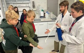 Harcerze na Małopolskiej Nocy Naukowc&oacute;w 29