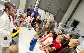 Harcerze na Małopolskiej Nocy Naukowc&oacute;w 21